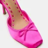 Larina Hot Pink Satin