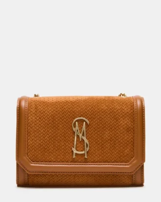 Larisa vevd veske i tobakk