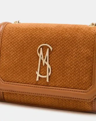 Larisa vevd veske i tobakk