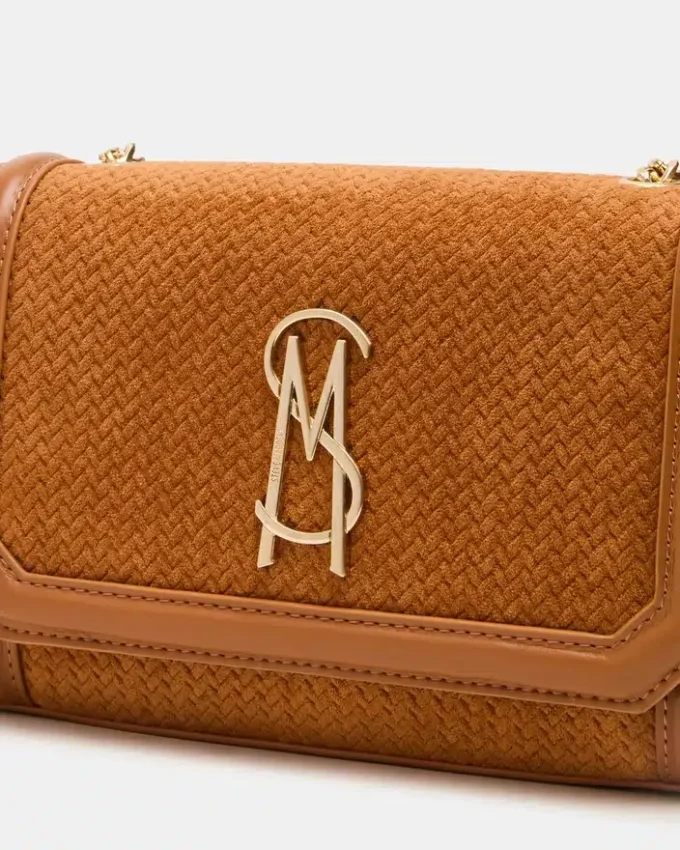 Larisa vevd veske i tobakk Larisa vevd veske i tobakk