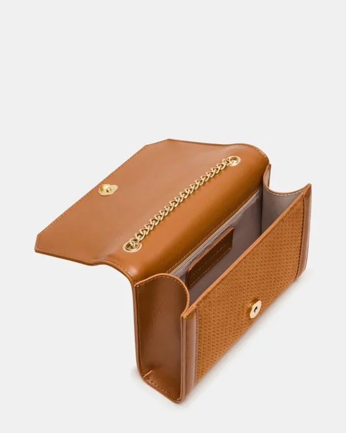 Larisa vevd veske i tobakk Larisa vevd veske i tobakk