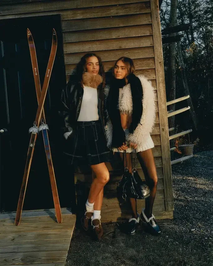 Leon Faux Fur Chocolate Brown Suede