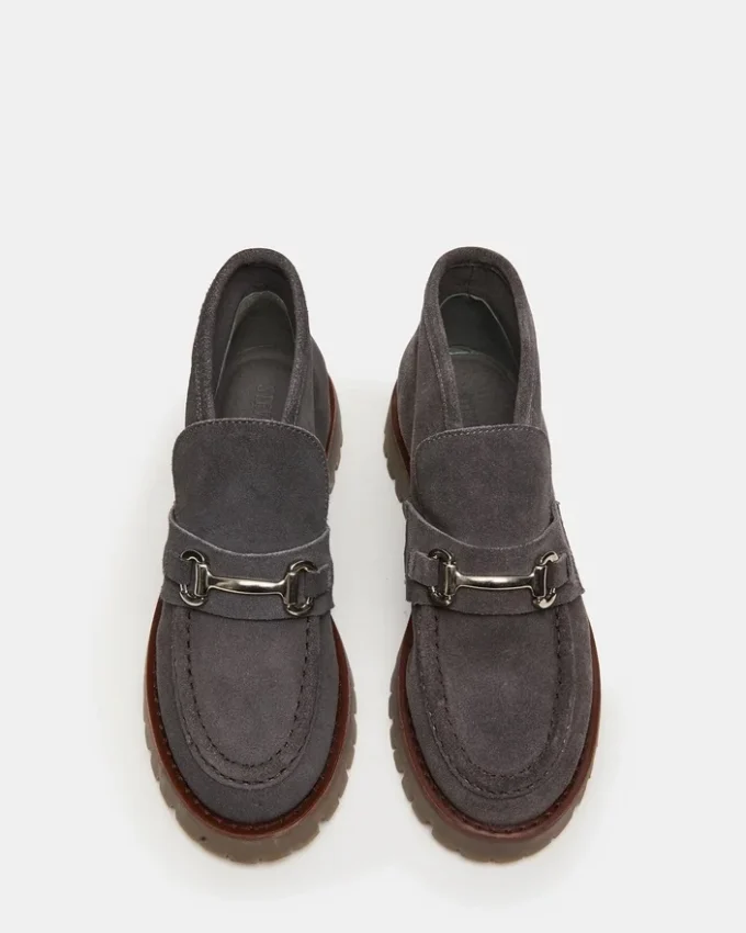 Leon grå semsket skinn