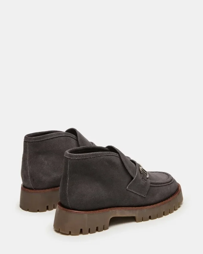 Leon grå semsket skinn