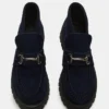 Leon Navy Suede