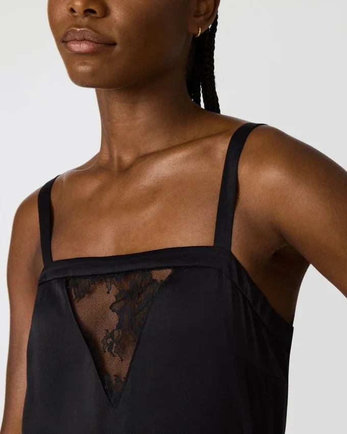 Leonorah-top i svart