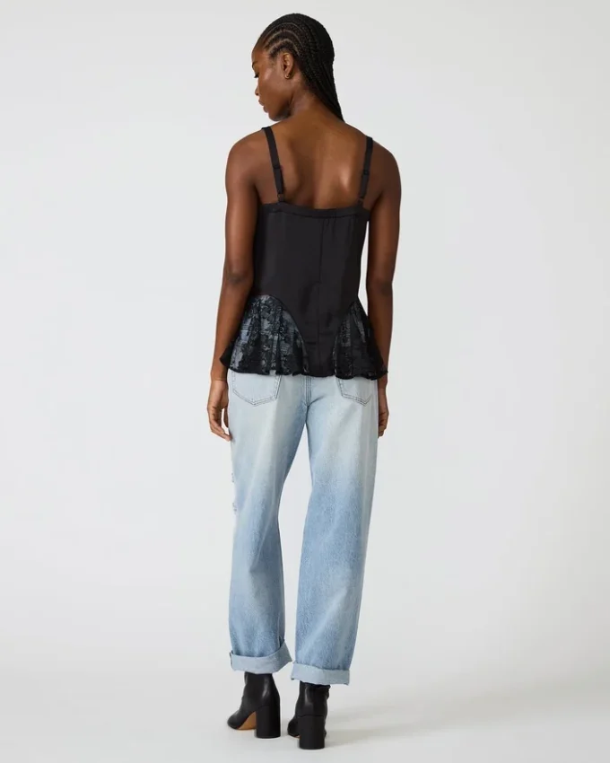 Leonorah-top i svart