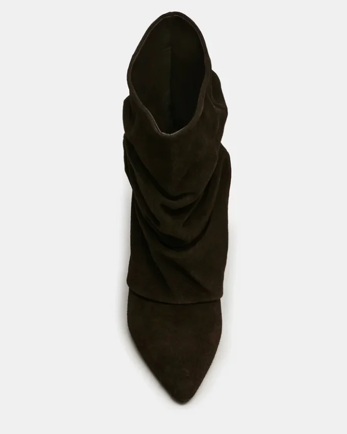 Lexen brun semsket skinn