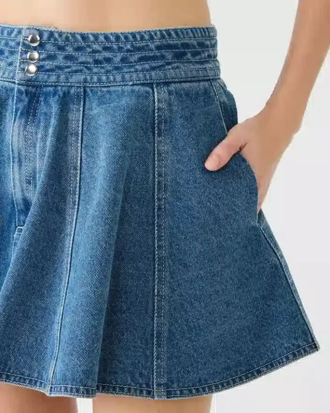 Lilliany-skjørt Aruba Blue