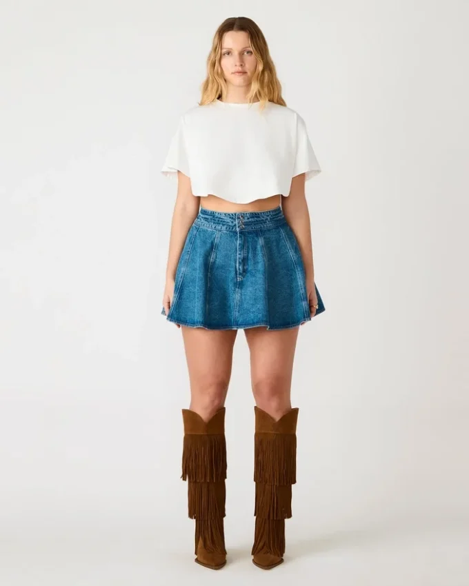 Lilliany-skjørt Aruba Blue