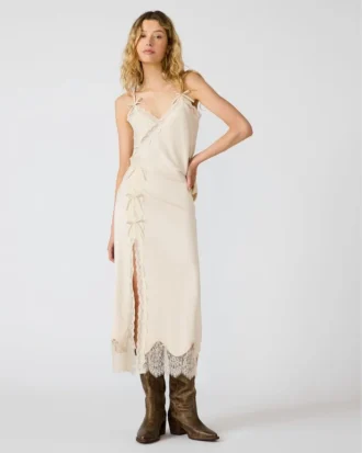 Lissandra-skjørt, elfenben