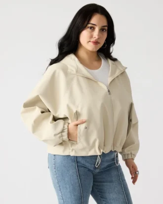 Lumi-jakke i benfarge