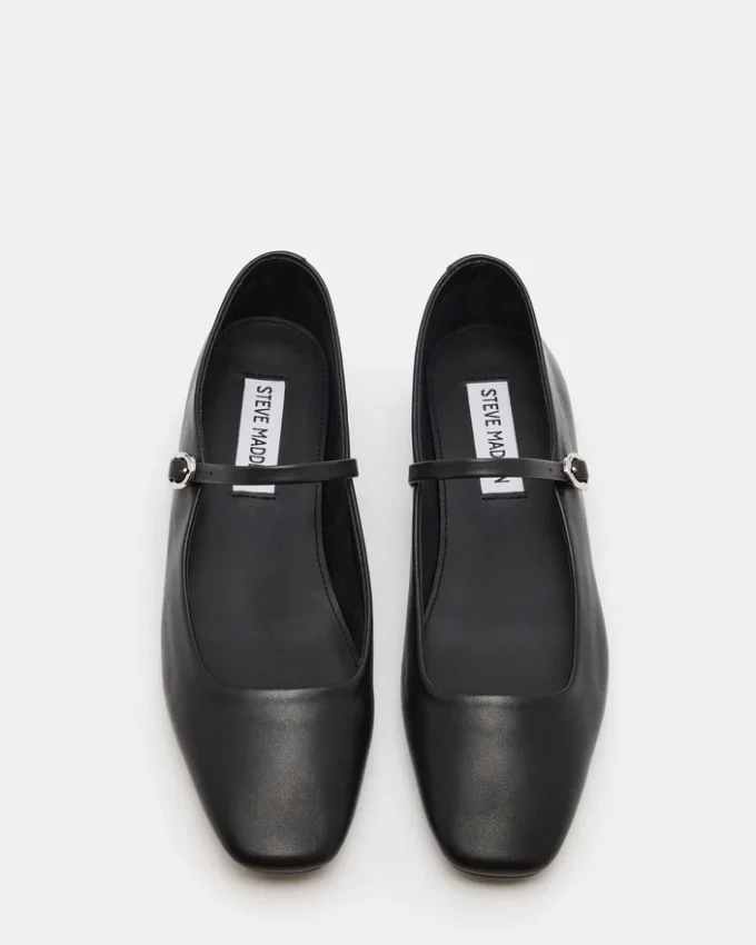 Maple svart skinn Maple svart skinn