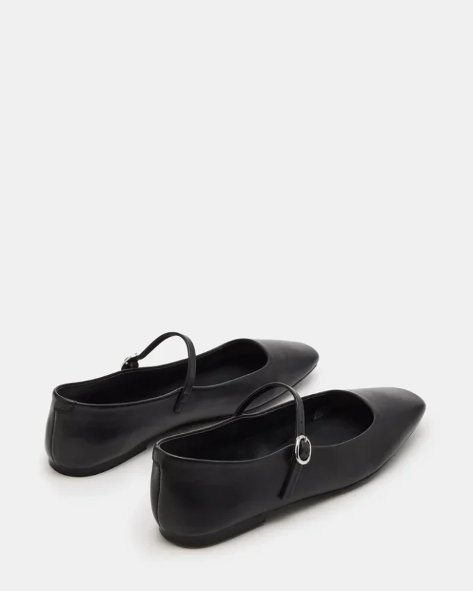 Maple svart skinn Maple svart skinn