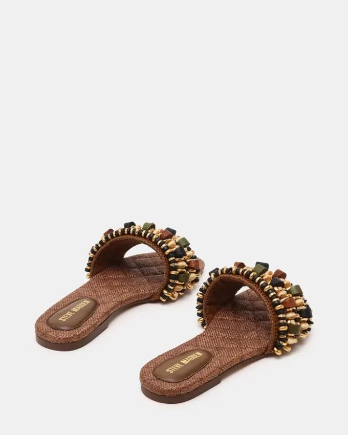 Marika Beads brun raffia