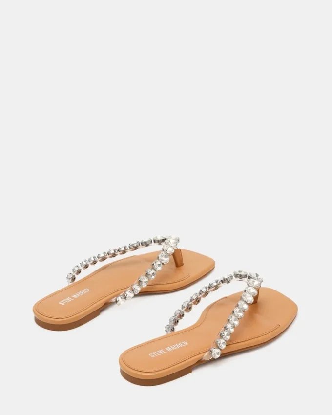 Marmorsølv med rhinestones