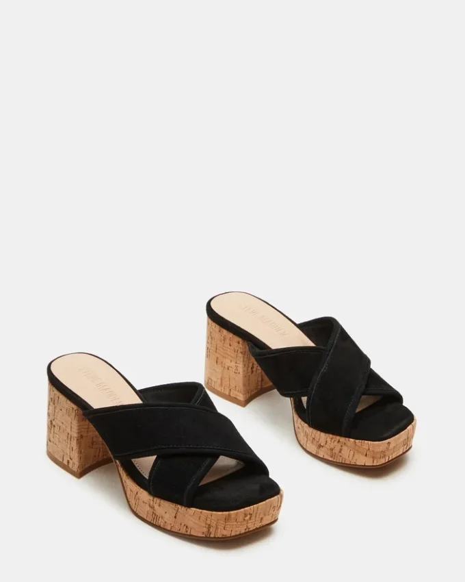 Marsden svart semsket skinn