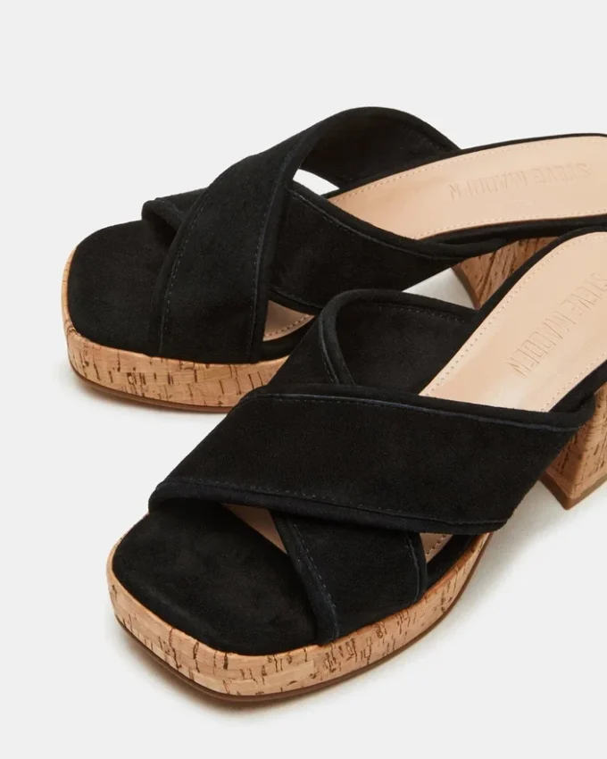 Marsden svart semsket skinn