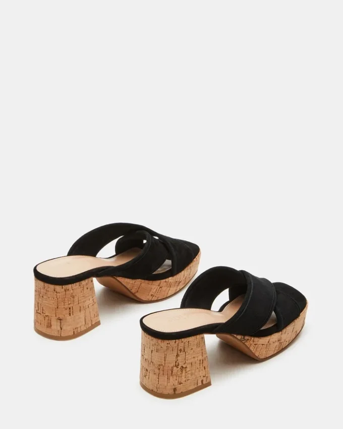 Marsden svart semsket skinn