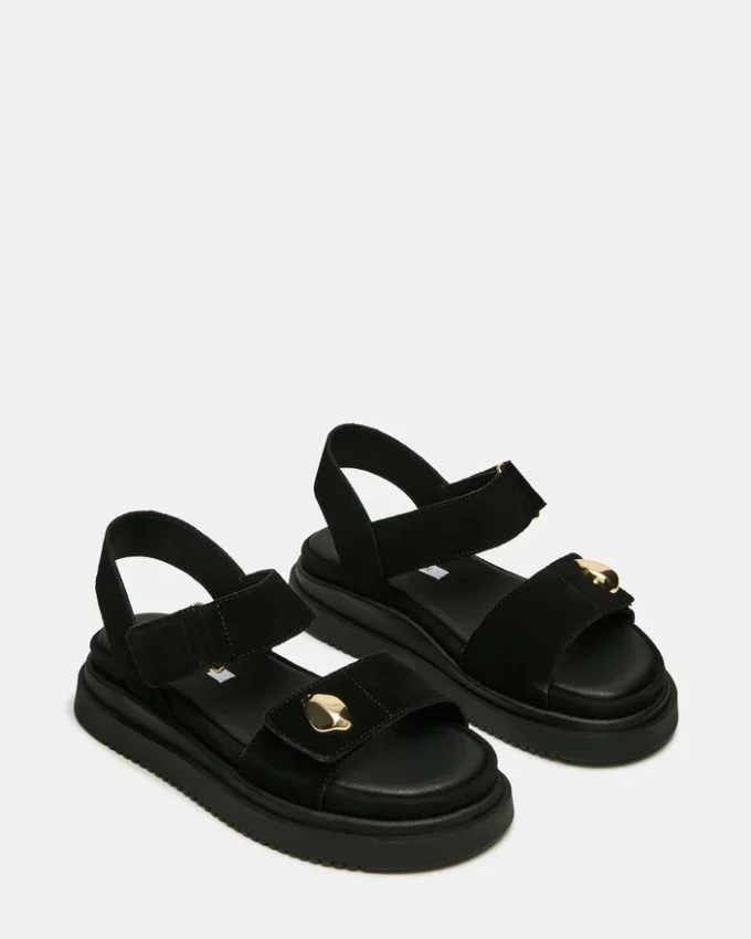 Matine svart ruskind Matine svart ruskind