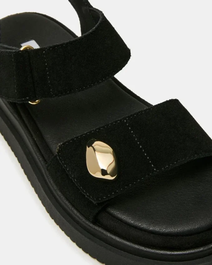 Matine svart ruskind Matine svart ruskind