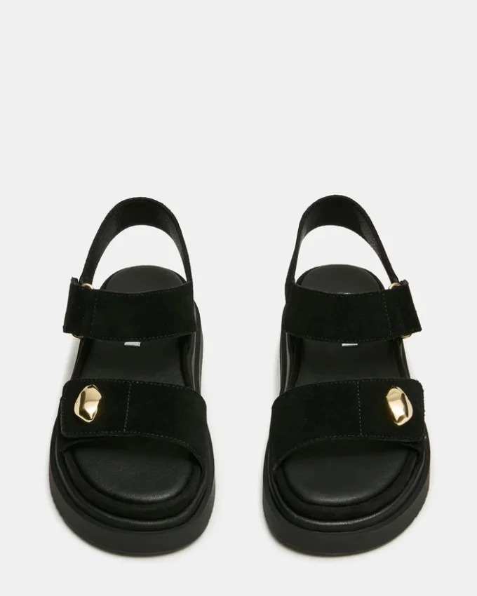 Matine svart ruskind Matine svart ruskind