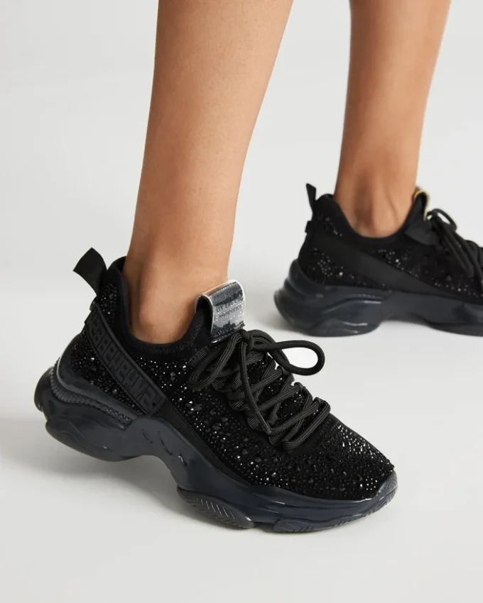 Maxima svart med rhinestones