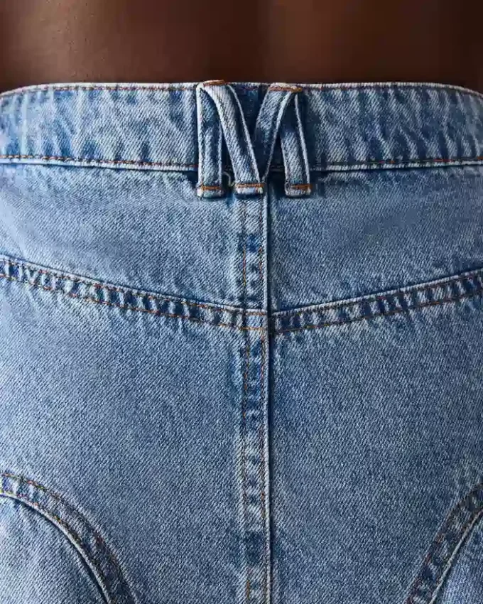 Melany denimskjørt Forever Blue