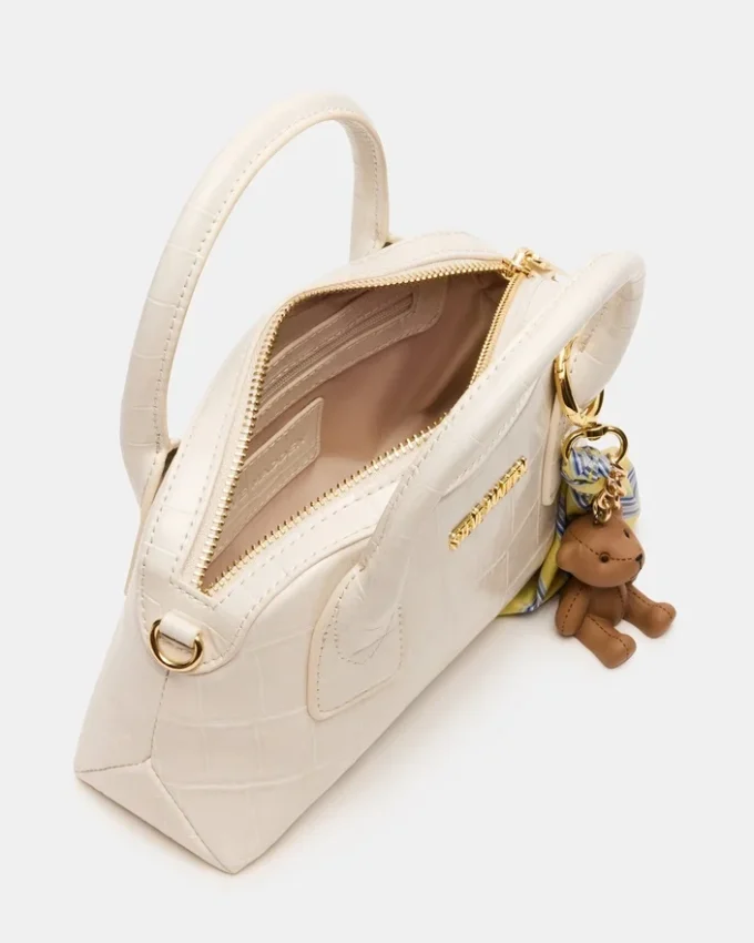 Melodie-veske i benkrokodille