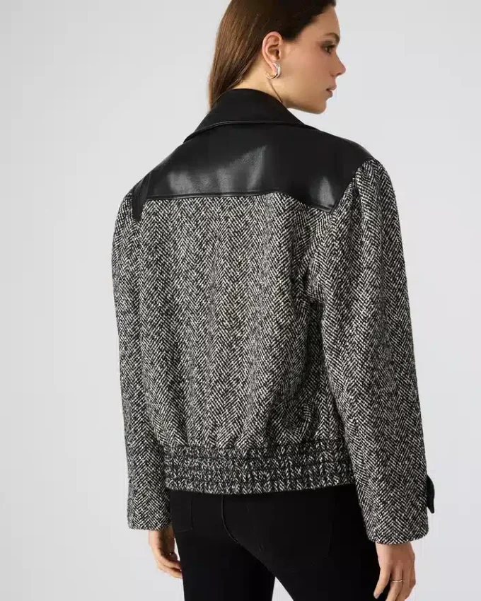 Mercedes-kåpe, svart med mønster