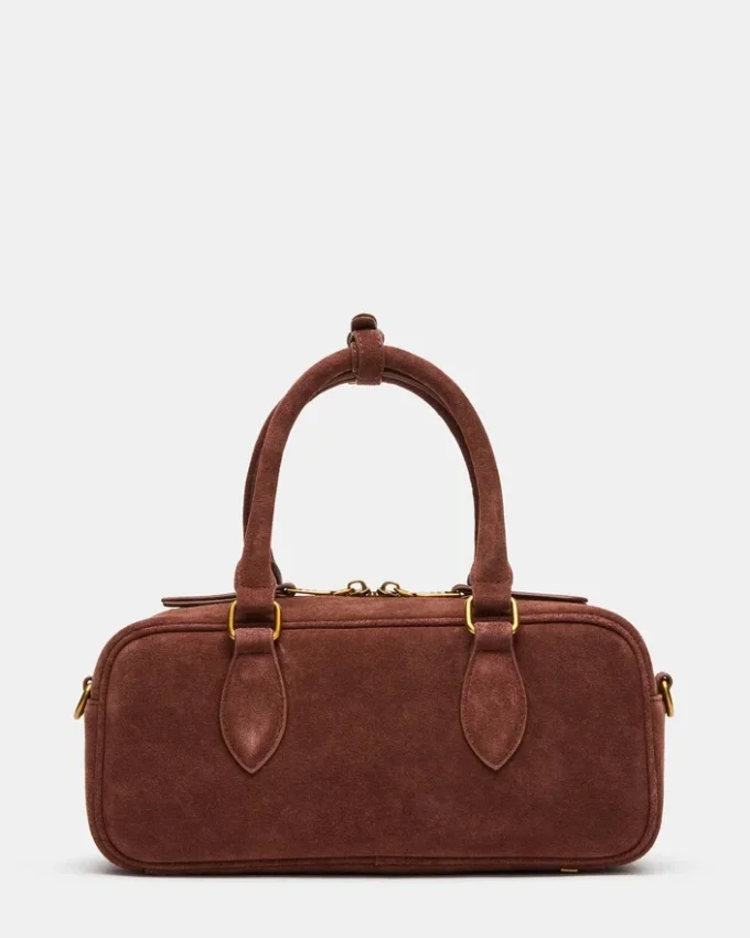 Merit Bag Chestnut Suede