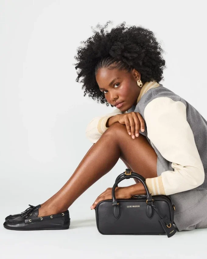 Merit Bag svart skinn