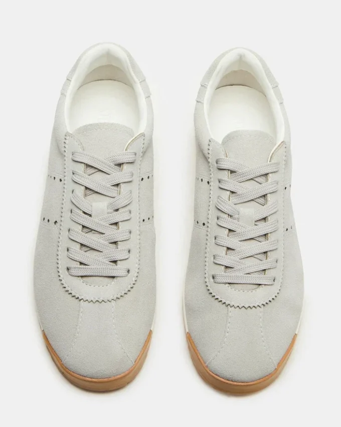 Mirage grå semsket skinn