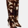 Nitro Brown Cow Print