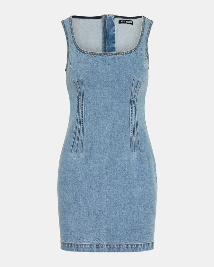 Noelle-kjole Forever Blue