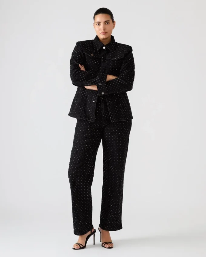 Parc Crystal-jakke, svart