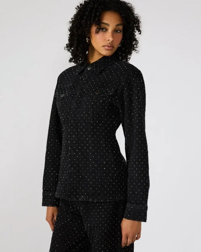 Parc Crystal-jakke, svart