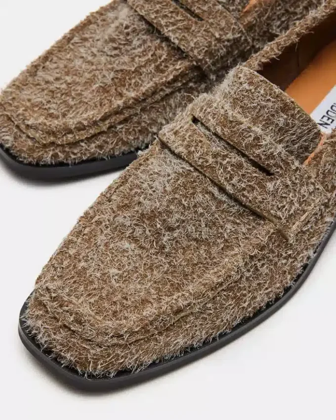 Parlour grå semsket skinn