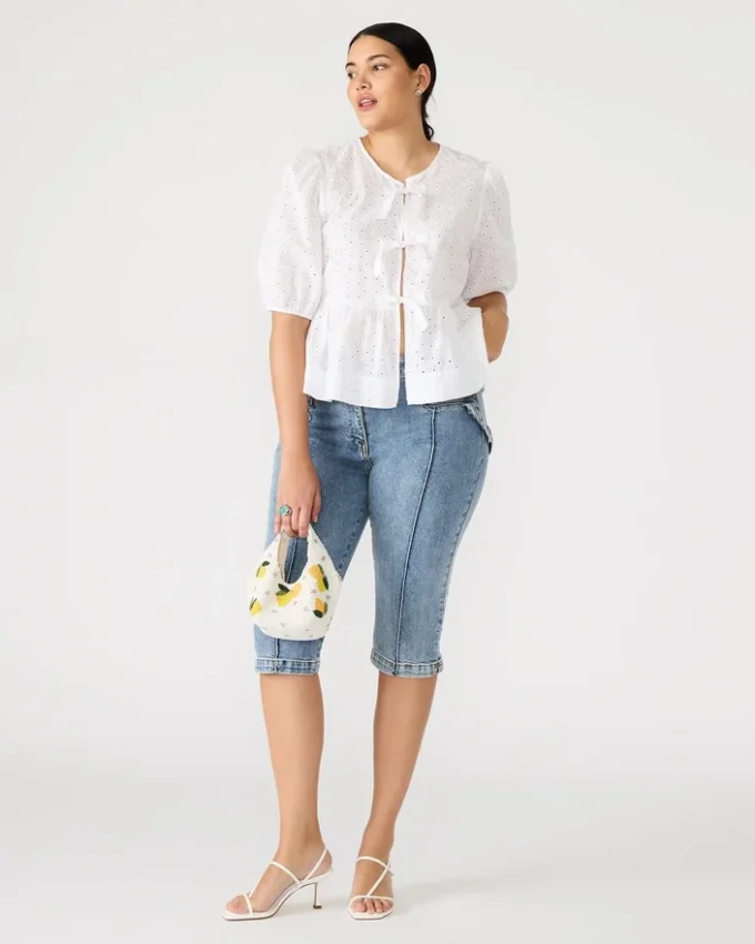 Paula-top hvit Paula-top hvit