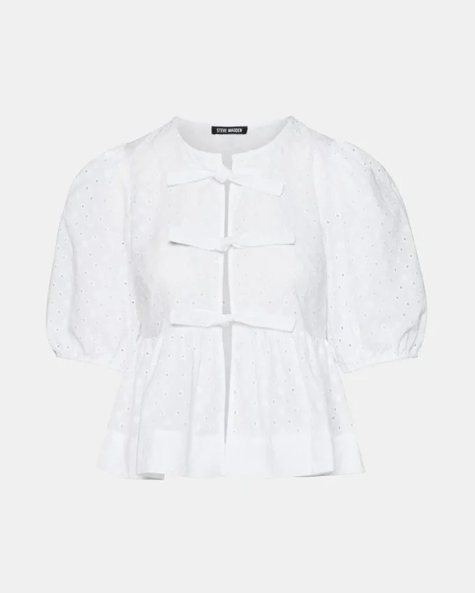 Paula-top hvit Paula-top hvit