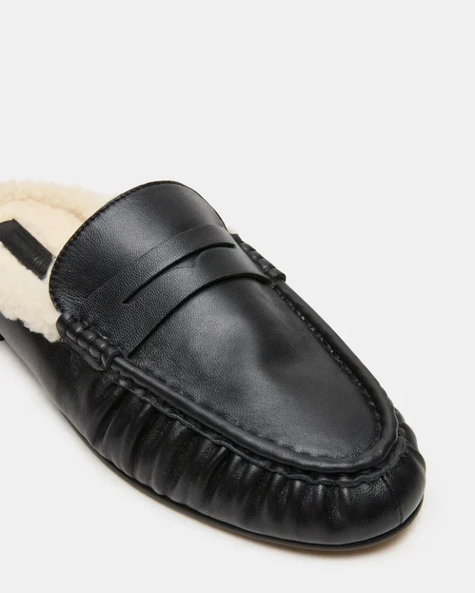 Rafe Faux Fur svart skinn