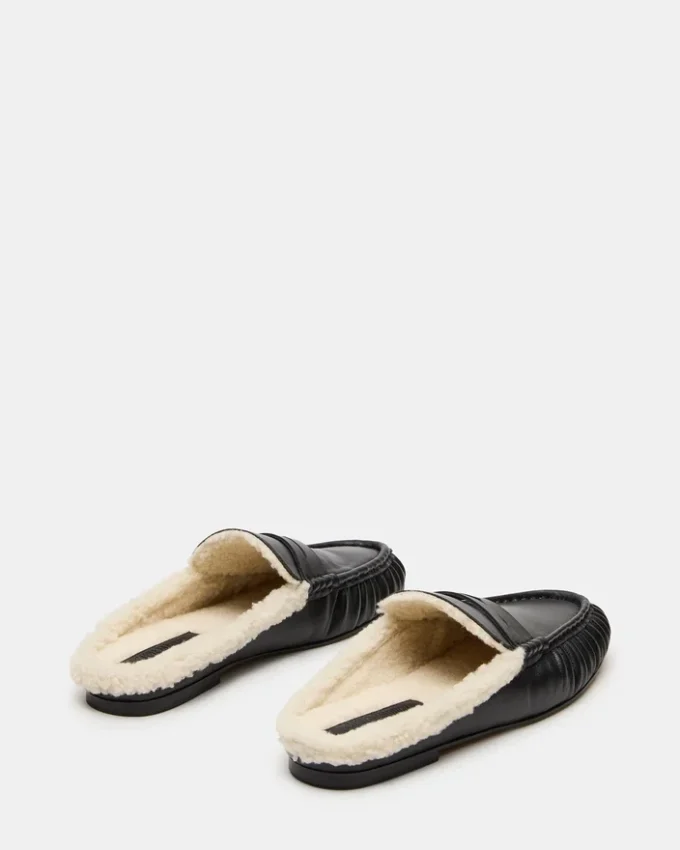 Rafe Faux Fur svart skinn