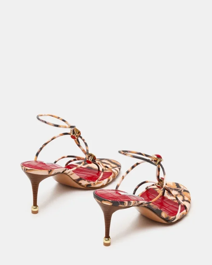 Ramos Stone rød/brun print