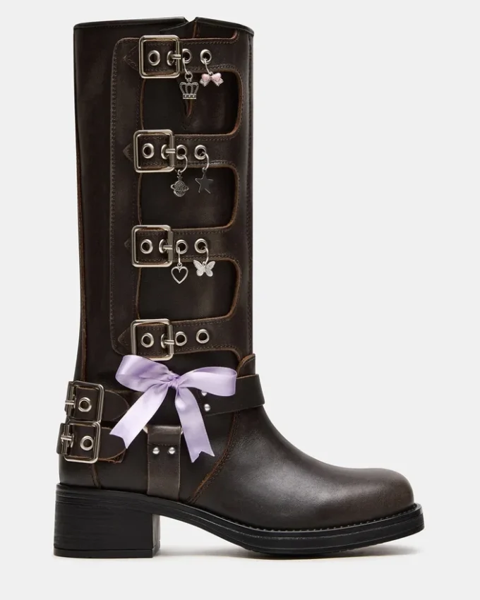 Rocky Charms Brown Distressed