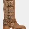 Rocky Floral Tan Nubuck