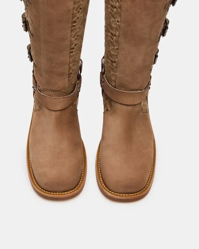 Rocky Floral Tan Nubuck