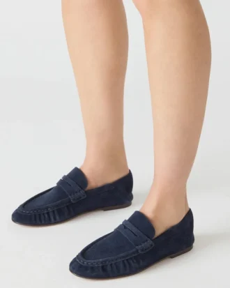 Roger Navy Suede