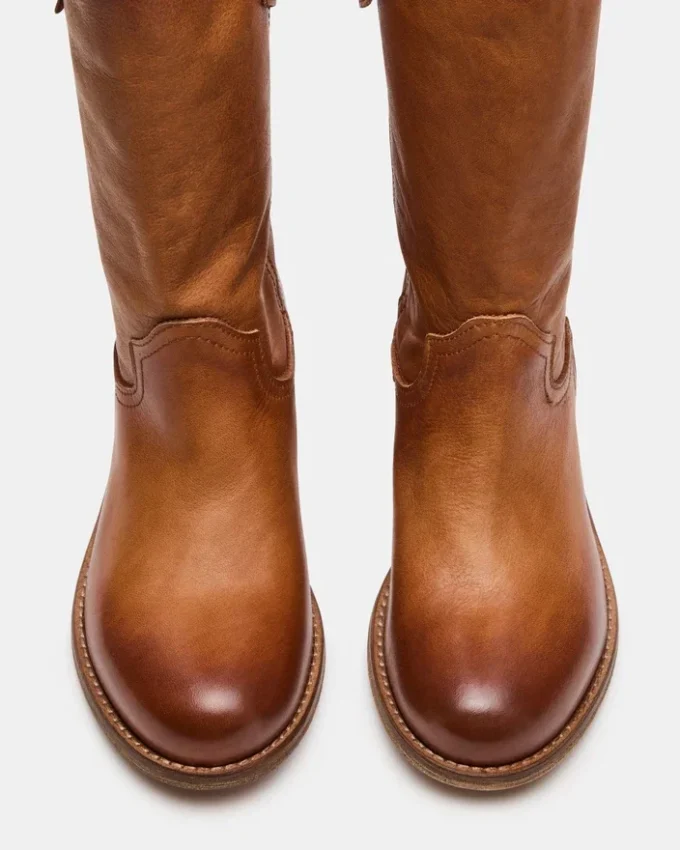 Ruben konjakkfarget skinn