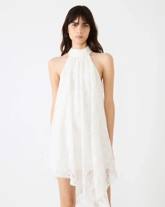 Sander-kjole i kremfarge