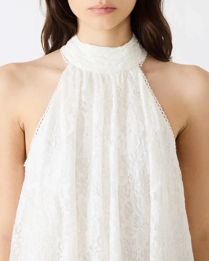 Sander-kjole i kremfarge